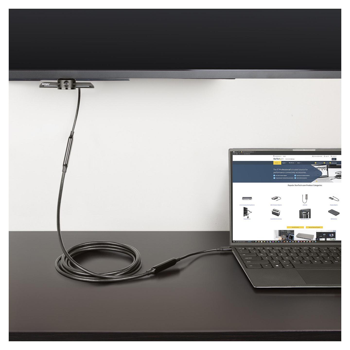 Kabllo USB StarTech.com UCC-3M-10G-USB-CABLE / USB-C në USB-C / USB 3.2 Gen 2 / 10 Gbit/s / PD 60W / 3A / 8K 60Hz / 3m - Zezë - 7