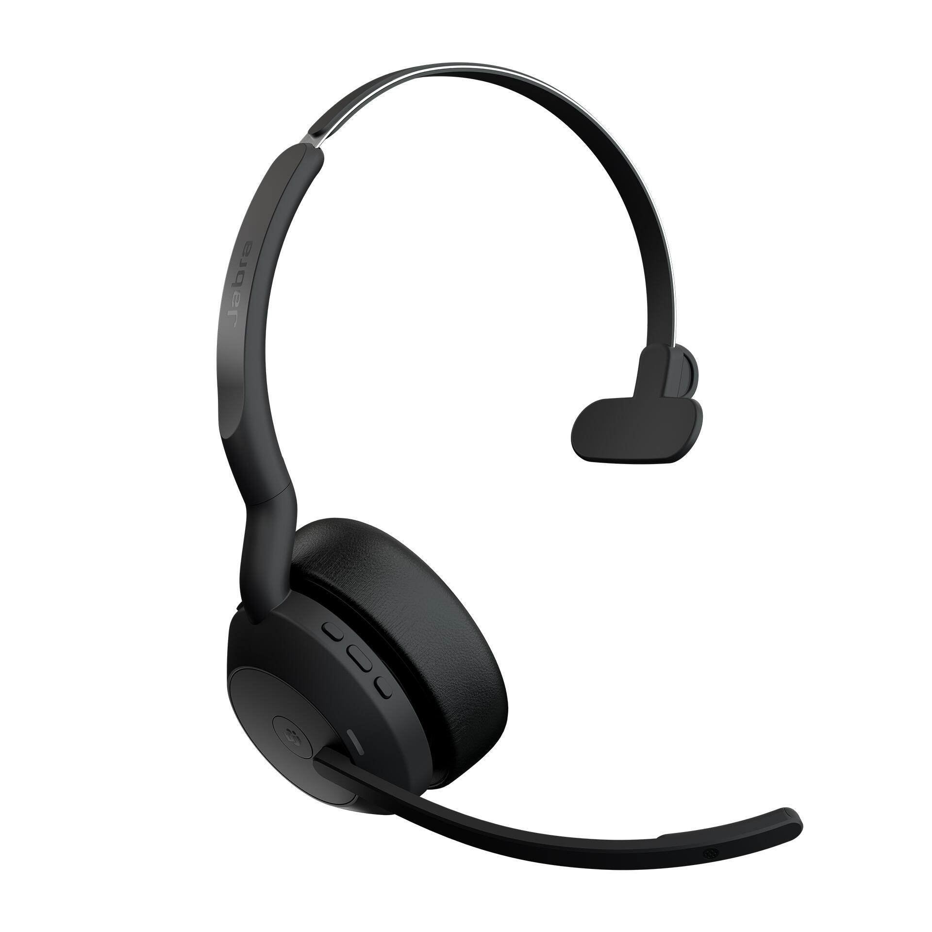 Kufje pa kabllo Jabra Evolve2 55 / Bluetooth 5.2 / USB-A Link380a Adapter / MEMS Microphone / ANC - Zezë - 2