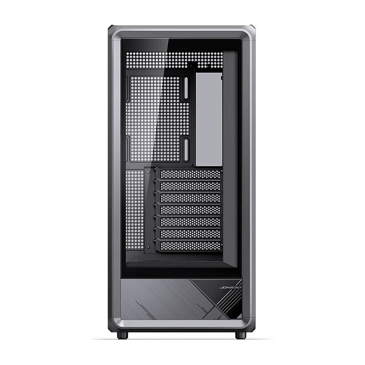 Kasë PC Jonsbo D401 / Midi Tower / ATX / Tempered Glass - Zezë - 6