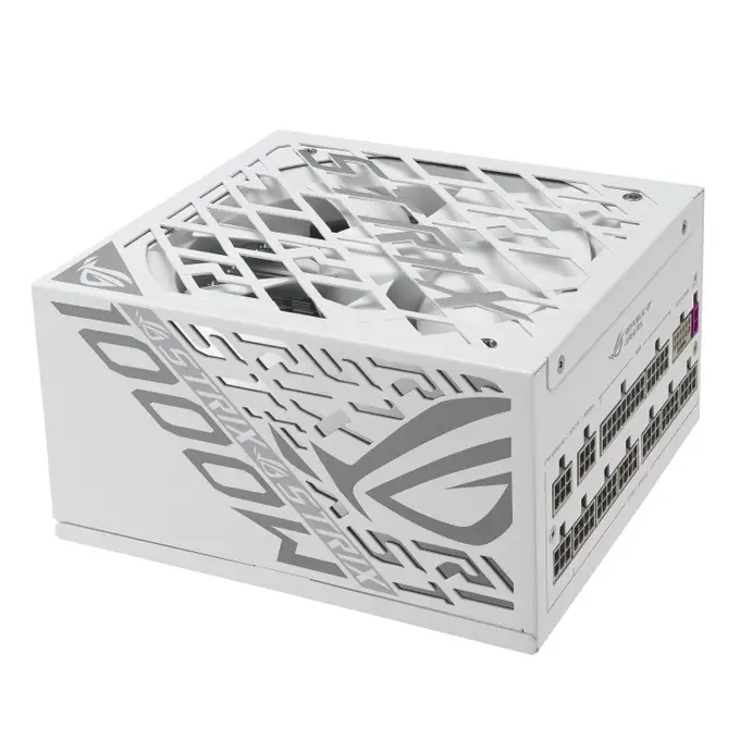 Furnizues Energjie ATX ASUS ROG Strix 1000W Platinum White Edition / 1000W / 80 PLUS Platinum / ATX 3.0 - Bardhë