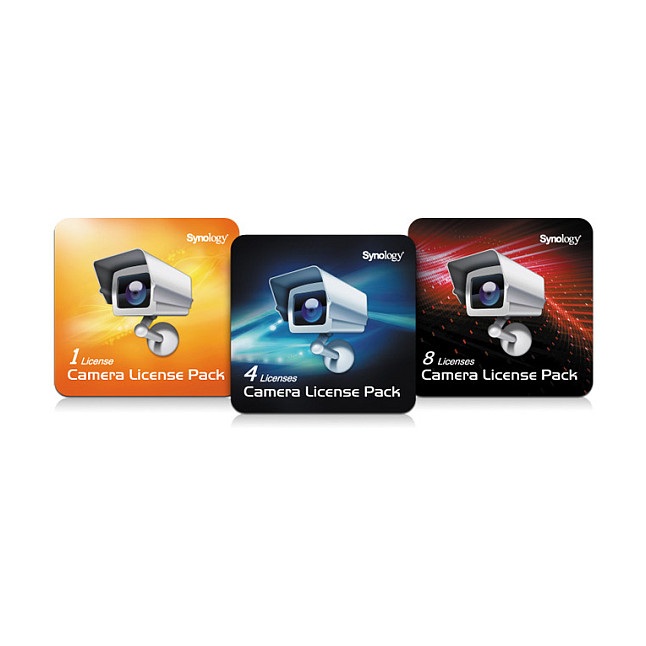 Synology NAS Kameralizenzpaket (4 Cams) - 1