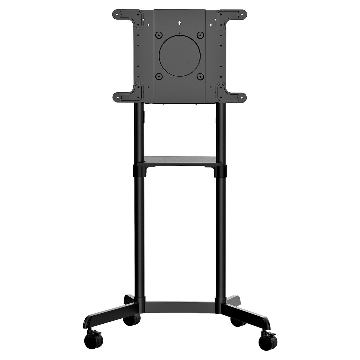 Mbajtëse për TV StarTech.com / 37"-70" / 70kg / VESA 200x200-600x400 / Me Rrota / Rrotullim 90° / Inklinim - Zezë