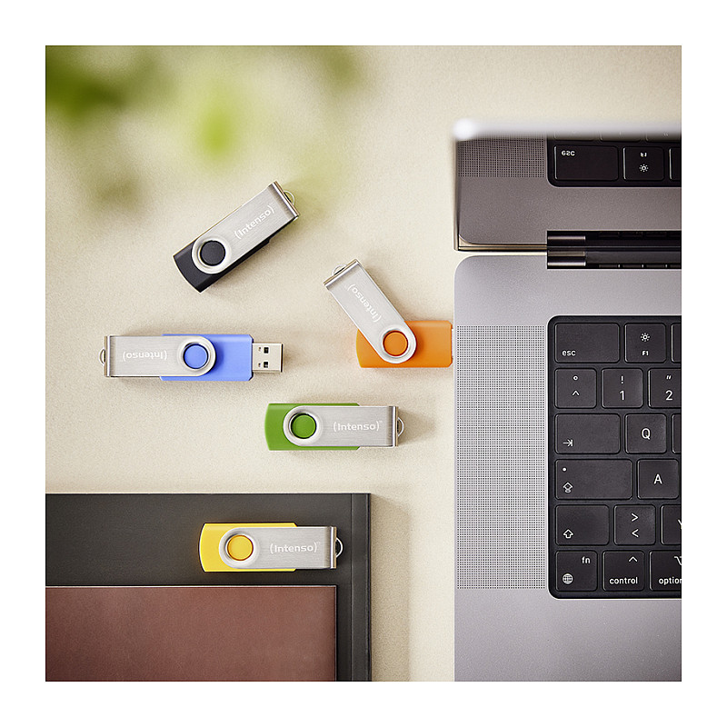 USB Flash Drive Intenso Office Line 16GB USB Stick 3.2 Multipack (x5) – Shumëngjyrëshe - 6