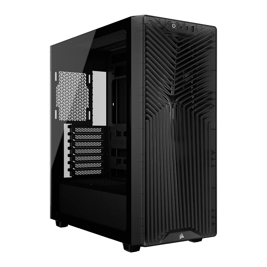 Kasë PC Corsair 3200D RS / Mid Tower / ATX / 3x 120mm Fan / Tempered Glass / Mesh / 360mm Radiator - Zezë