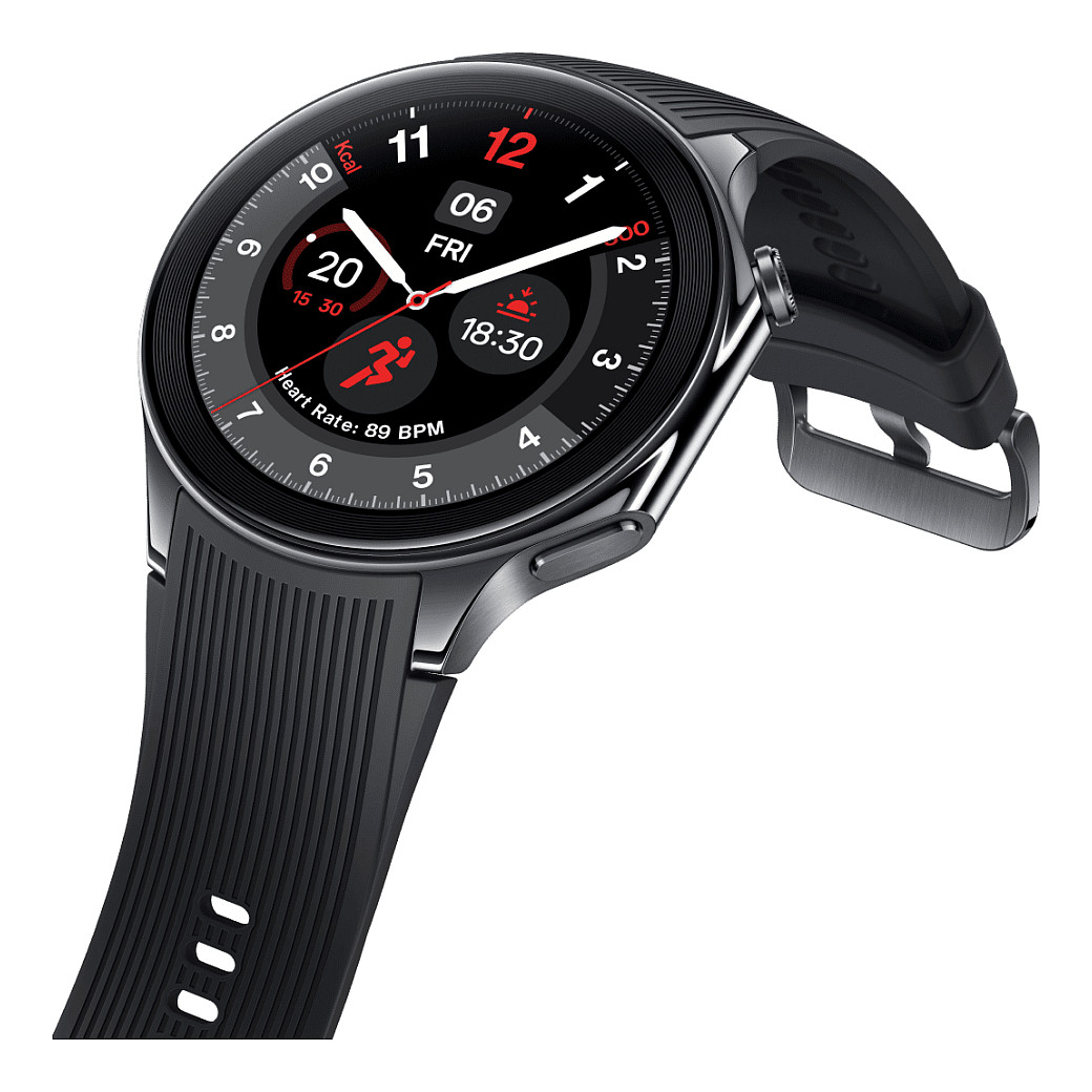 Orë e Mençur OnePlus Watch 2 / 47 mm / AMOLED 1.43" / GPS - Zezë - 4