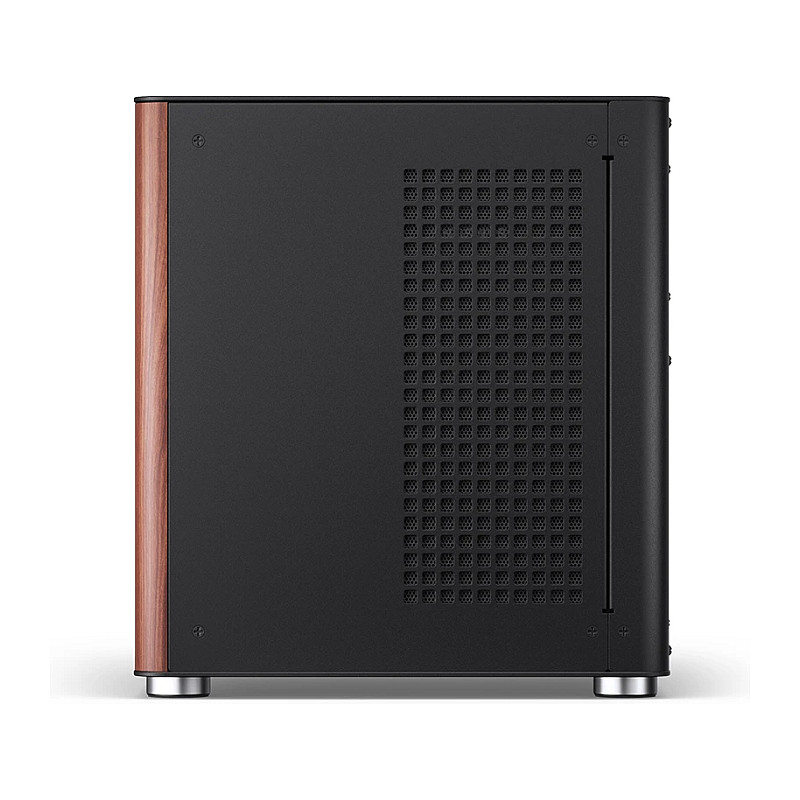 Kasë PC JONSBO TK-0 / Mini Tower / Mini-ITX / Tempered Glass / Wood - Zezë - 18