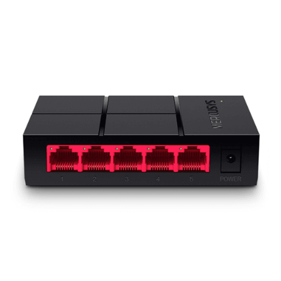 Switch Mercusys MS105G / 5-Porte 10/100/1000Mbps / Desktop - Zezë
