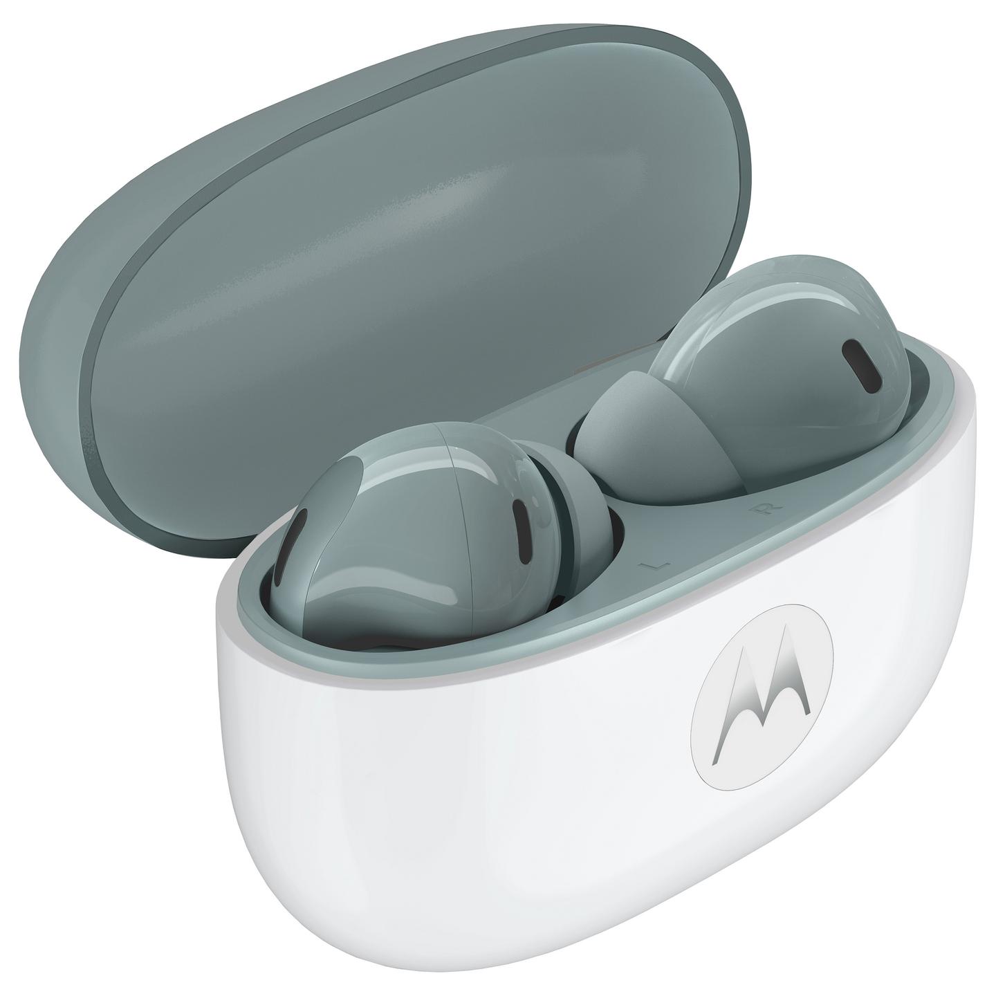 Kufje pa kabllo Motorola moto buds 2 / Bluetooth 6.0 / ANC deri 55 dB / Driver 11 mm + 6 mm / LHDC / 6 Mikrofona / IP54 / 48 orë - Gri - 9