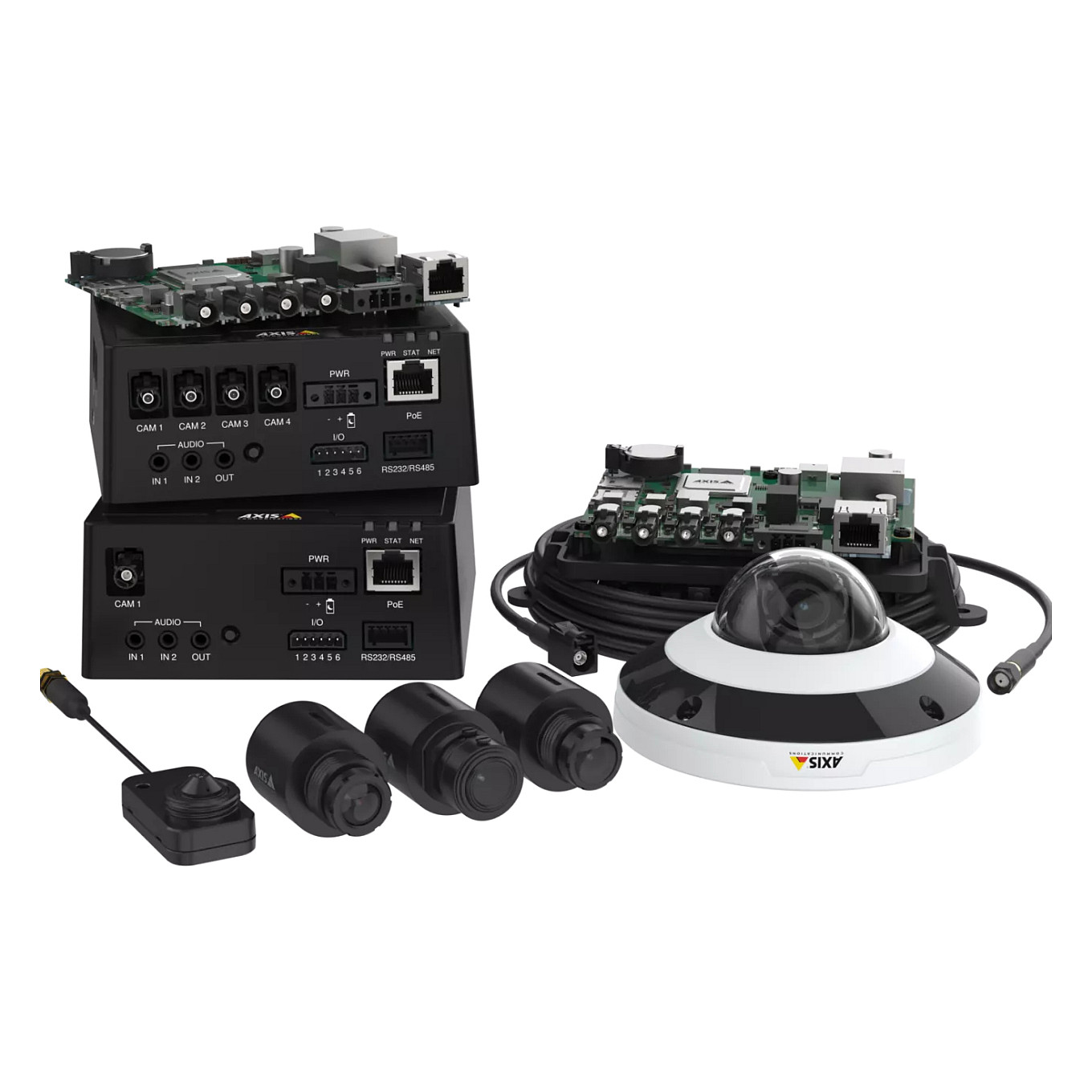 Kamerë Sigurie IP CCTV Axis Covert/Pinhole F2135-RE Fisheye Sensor - 4