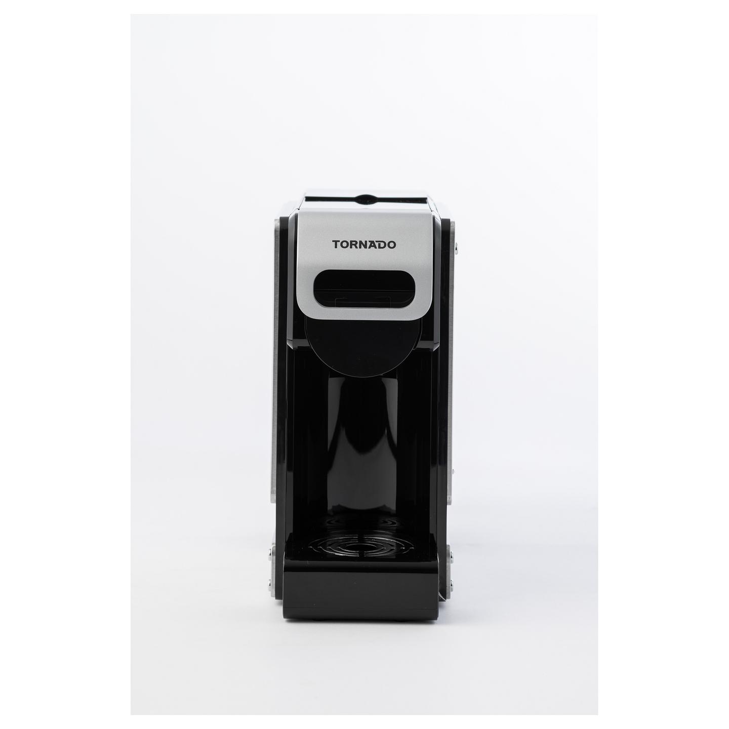 Aparat për Kafe me Kapsula TORNADO TST-550-GS, 1450 W, 19 bar, Rezervuar 1 L – Argjend/Zezë - 3