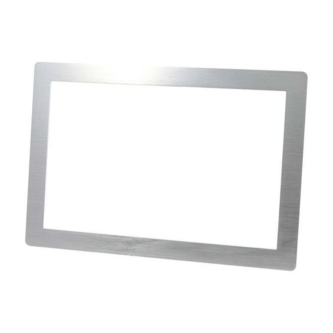 ALLNET 14 Inch Touch Display Tablet Black Narrow Bezel – Slim Mounting Frame Cover for Wall Installation - 1