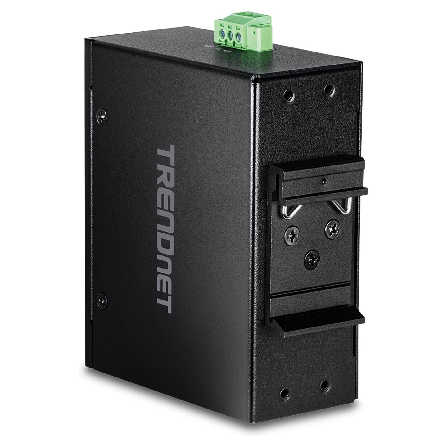 Switch Industrial TRENDnet TI-PELC80, 8× Fast Ethernet 10/100Mbps PoE+, PoE 200W, Switching Capacity 1.6Gbps, DIN Rail – Zezë - 3