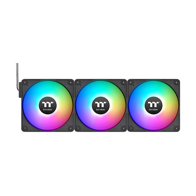 140mm Thermaltake CT140 EX ARGB Sync PC Cooling Fan 3 Pack - 2