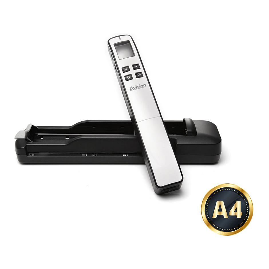 Skaner Dore Avision MiWand 2 Wi-Fi / A4 / CIS / 1200 DPI / 0.6 sek./faqe / Wi-Fi / MicroSD / 128 MB / USB 2.0 - Zezë/Bardhë