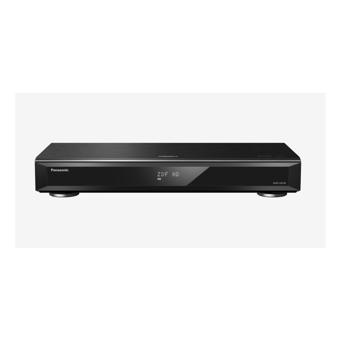 Blu-ray Recorder Panasonic DMR-UBC90, Ultra HD 4K, HDD 2TB, Triple HD Tuner DVB-C/T2, Wi-Fi, HDR10+, 2 × HDMI - Zezë - 2