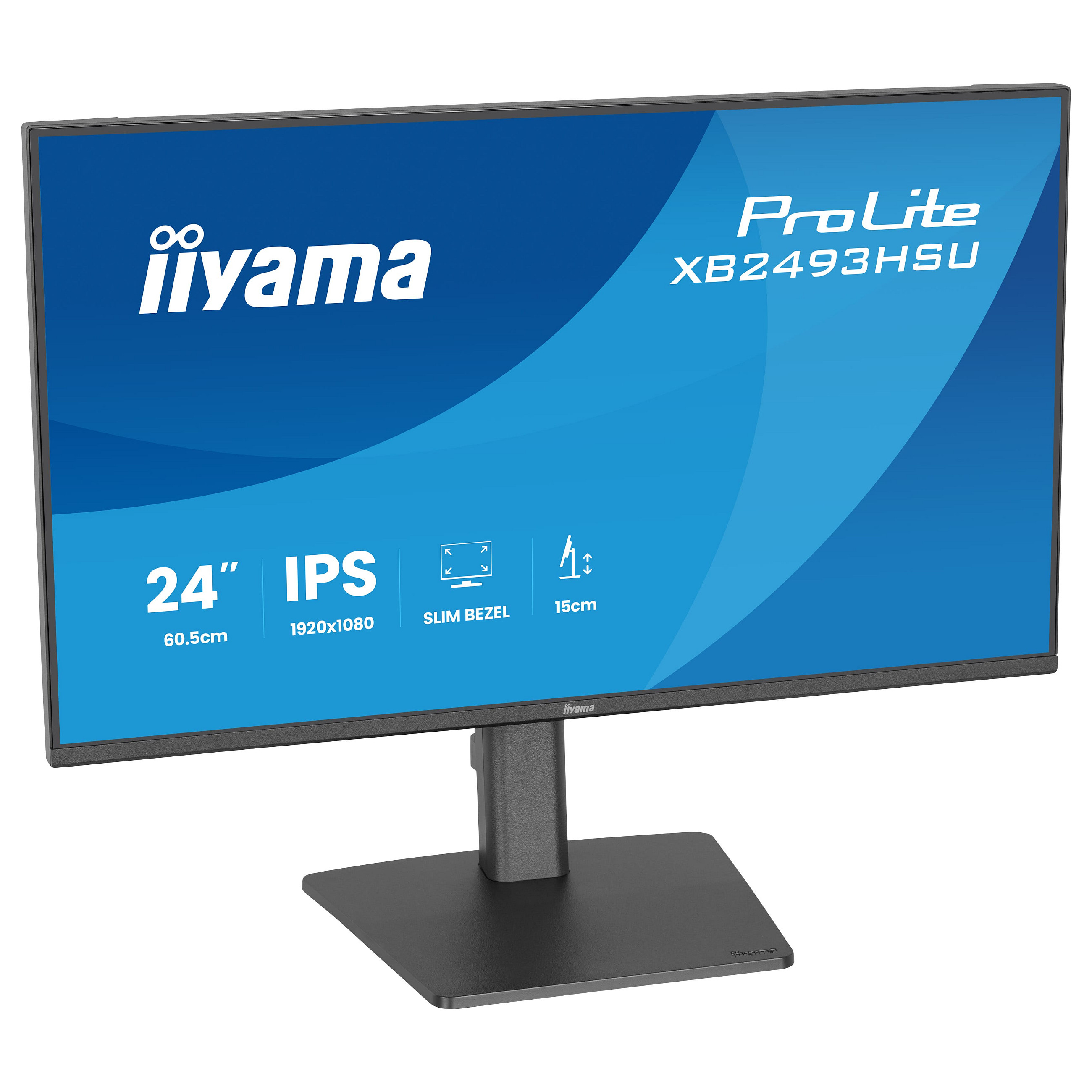Monitor iiyama ProLite XB2493HSU-B1 / 24"/ Full HD IPS LED / 120Hz / 1ms / HDMI+DP - Zezë - 7