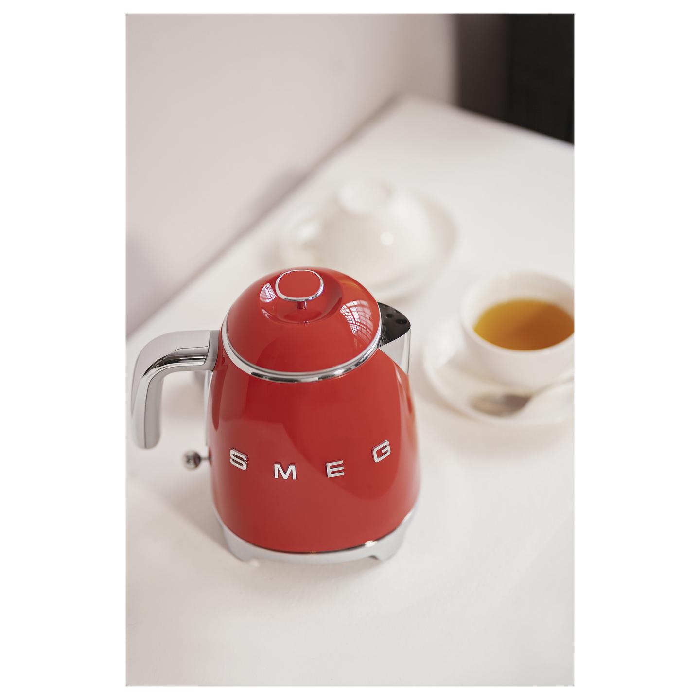 Çajnik Elektrik Smeg KLF05RDEU, 0.8L, 1400W, 360° – Kuqe - 15