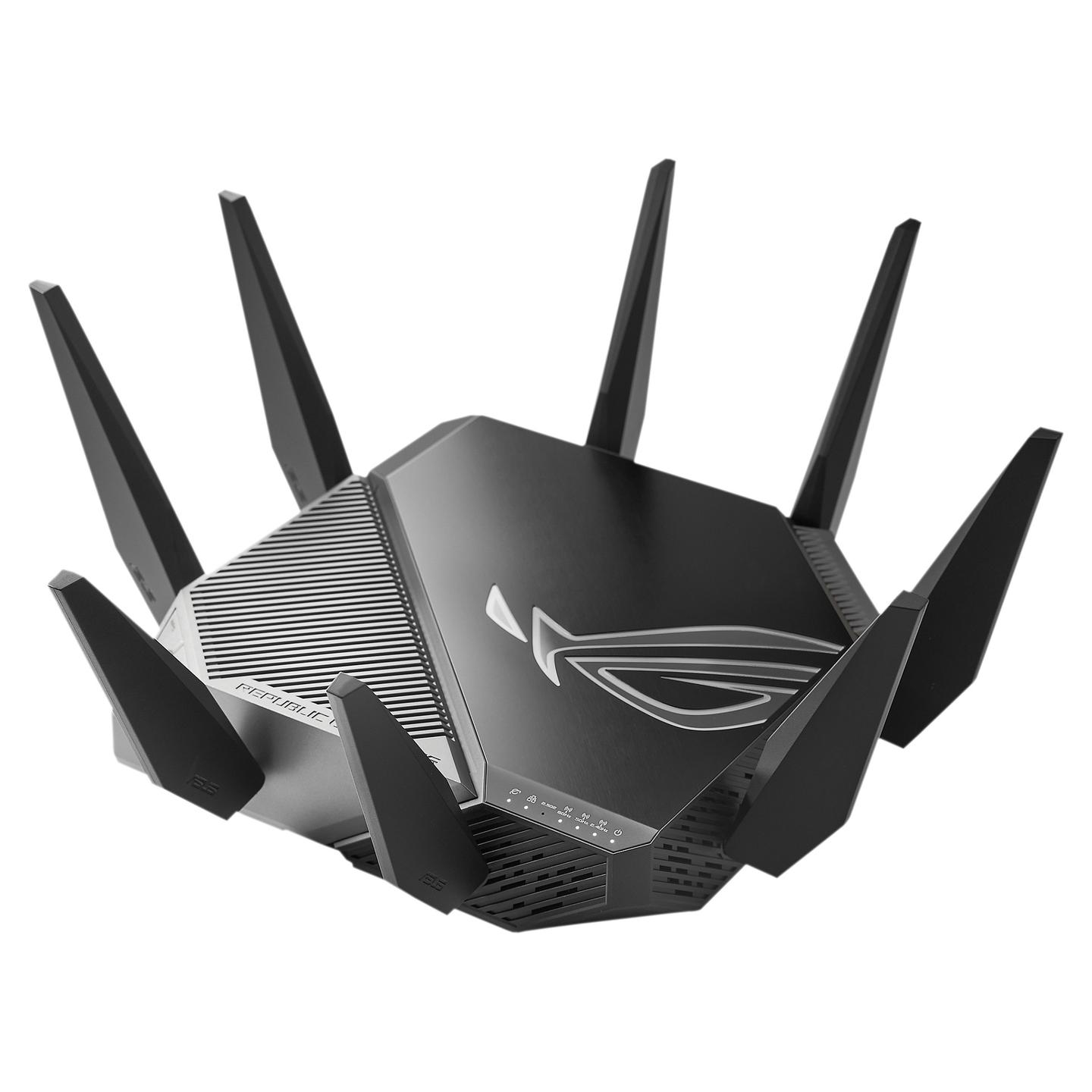 Ruter Gaming ASUS ROG Rapture GT-AXE11000, Wi-Fi 6E AXE11000, Tri-Band, 1× 2.5GbE + 5× Gigabit Ethernet – Zezë - 3