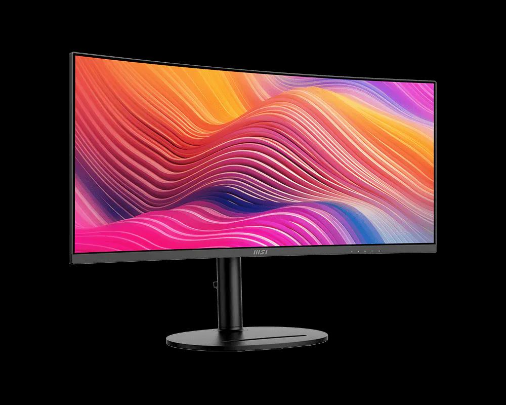 Monitor MSI Modern MD342CQPDE, 34", UWQHD VA Curved, 120Hz, 1ms, 2xHDMI+DP+USB-C - Zezë - 2