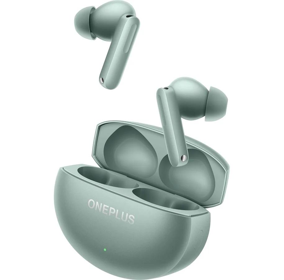 Kufje pa kabllo OnePlus Buds 4, 11mm + 6mm, Bluetooth 5.4, ANC deri në 55dB, IP55 - Gjelbër