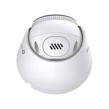 TP-Link VIGI C445 4MP – Full-Color IP Turret, 4mm, FOV 80.4°, IR/White Light 30m, AI, 2-Way Audio, PoE, IP67 – Bardhë - 4