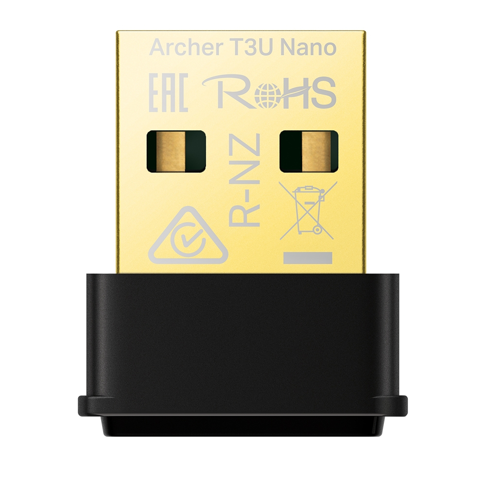 USB Rrjeti TP-LINK USB WLAN Archer T3U Nano – Zezë - 1