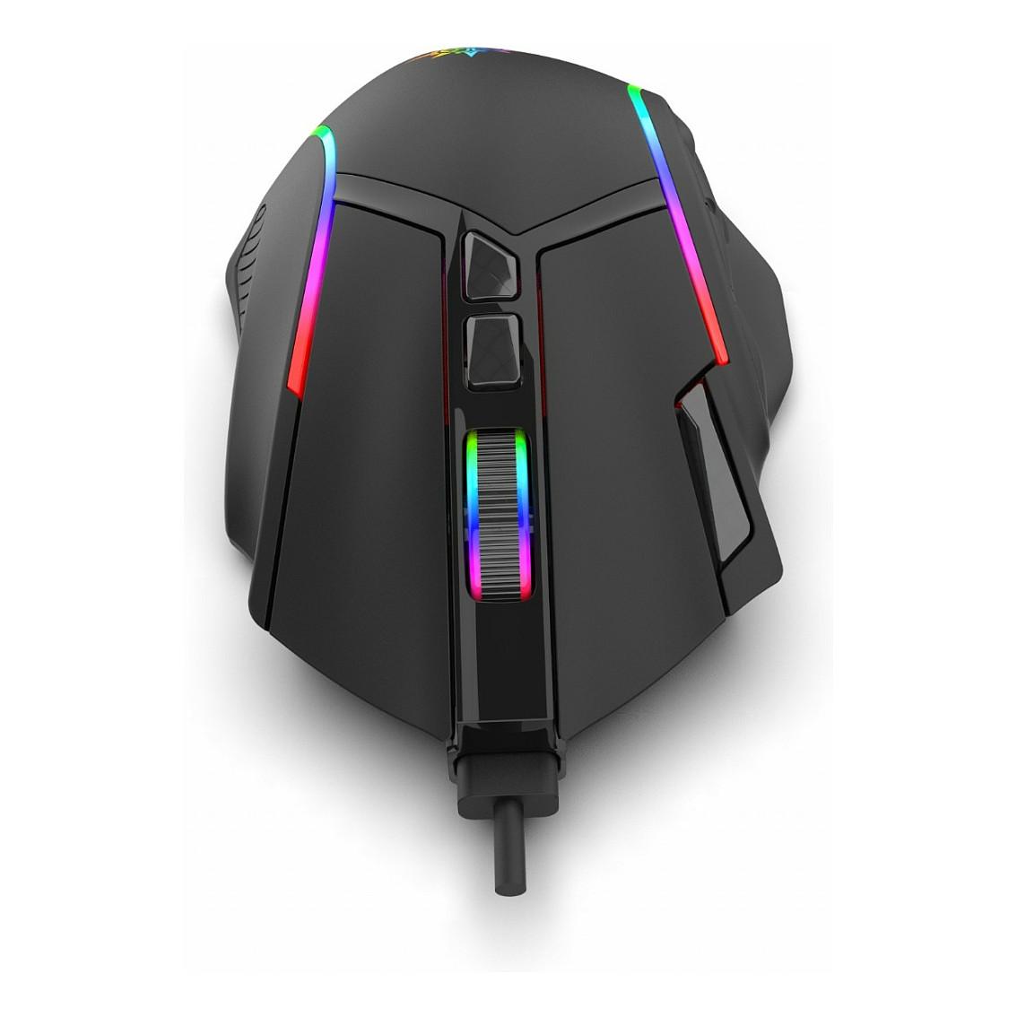 Maus Gaming me Kabllo INCA IMG-351 Empousa / 1200-12.800 DPI / 12 Butona / 1000 Hz / USB / RGB – Zezë - 5