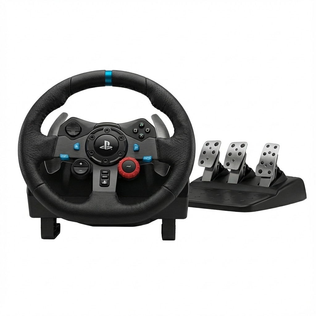 Timon & Pedale Logitech G29 Driving Force Racing Wheel / Steering Wheel for PC/PlayStation/Xbox - 1