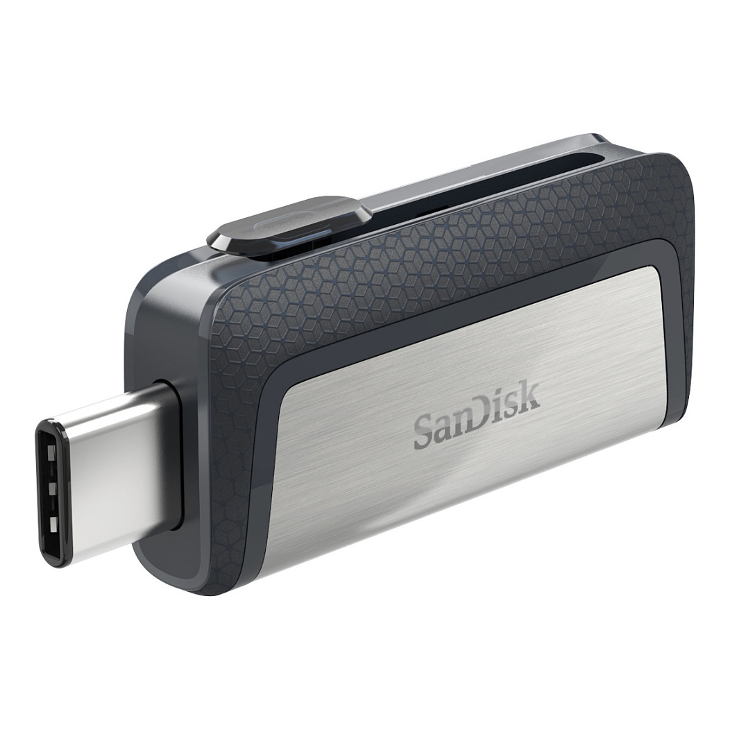 USB STICK 64GB USB 3.1 SanDisk Ultra Dual Drive Type-A/Type-C black/silver - 8