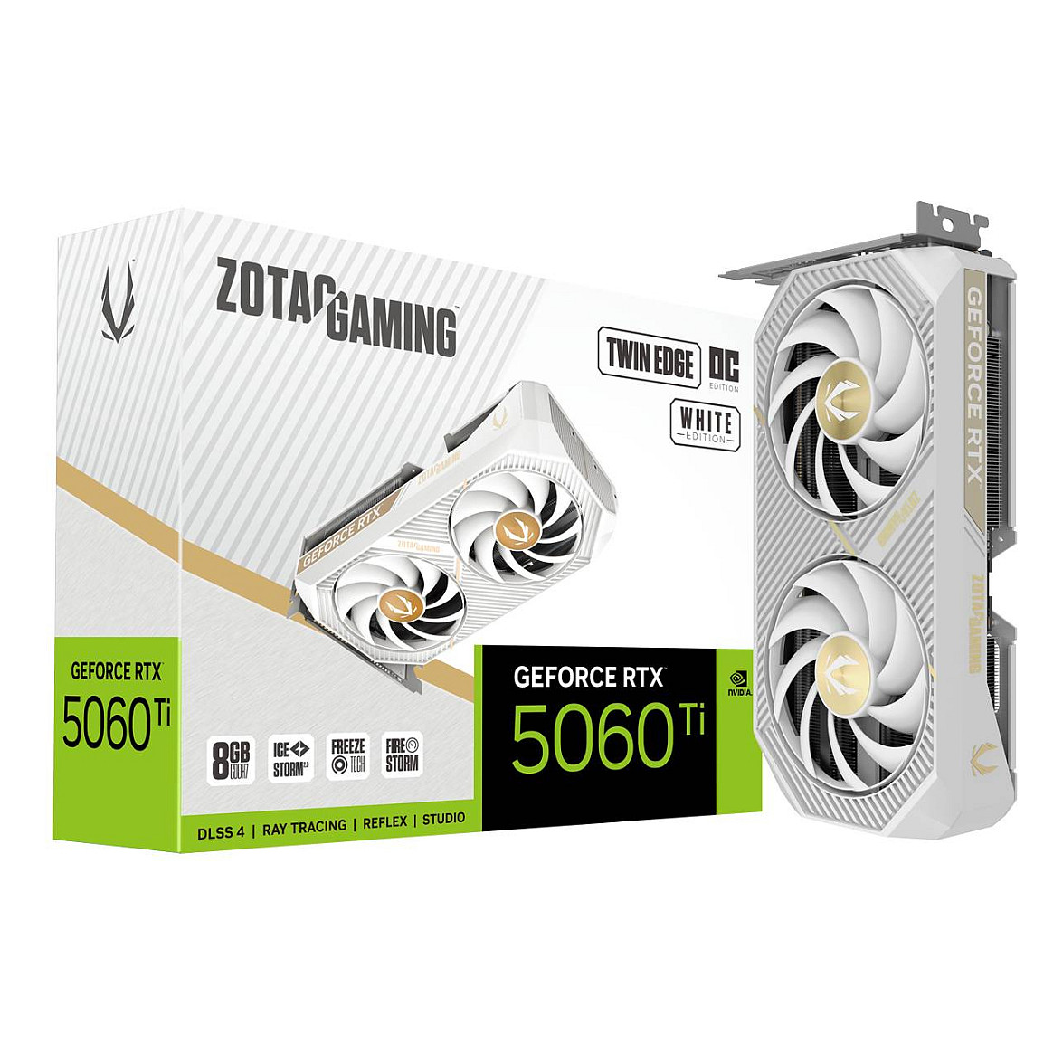 Kartelë Grafike NVidia Zotac Twin Edge OC RTX 5060 Ti / 8GB GDDR7 - 8