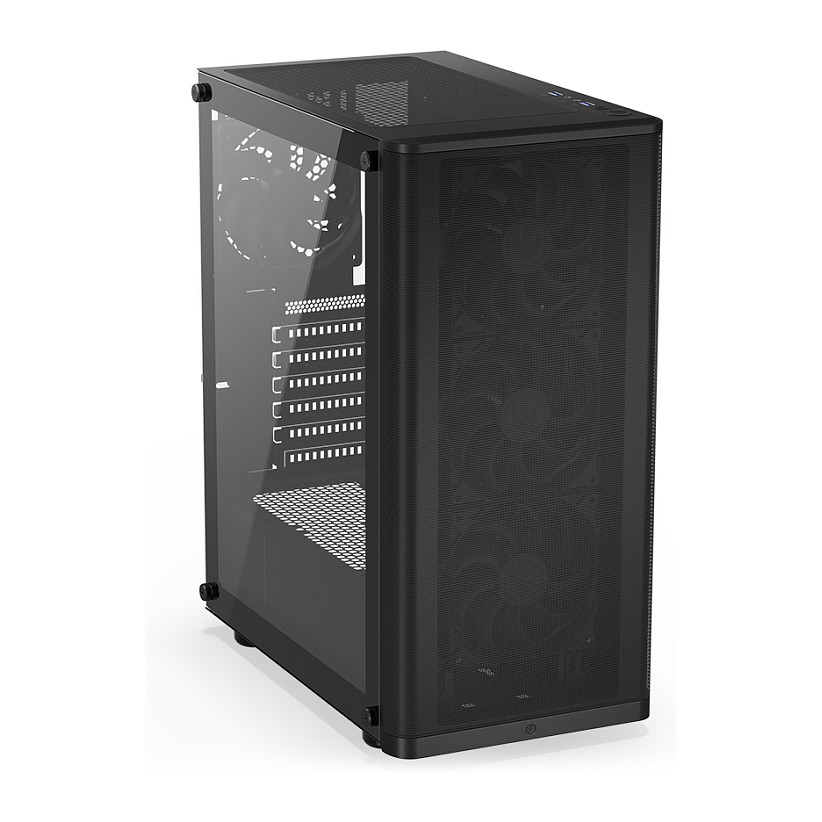 Kasë PC ENDORFY Ventum 200 Air / Tower / 4x 120mm Fan / Radiator 360mm / SSD 2.5" / HDD 2.5"/3.5" - Zezë - 10