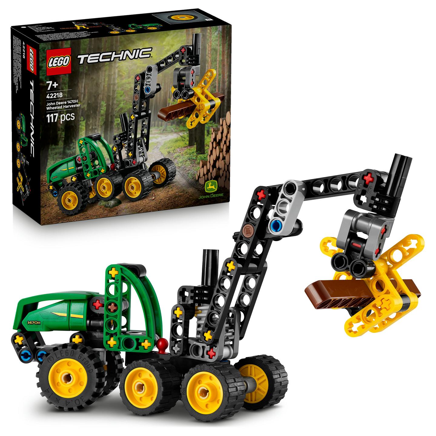 LEGO Technic John Deere 1470H Wheeled Harvester 42218 - 17