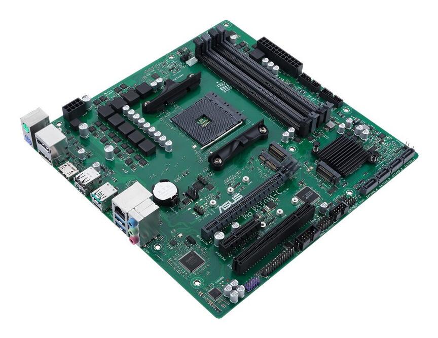 ASUS PRO B550M-C/CSM – AMD B550, AM4, DDR4, 1GbE, Micro-ATX - 2