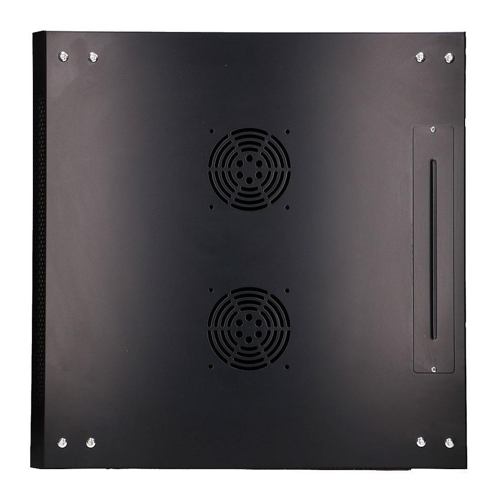 Kabinet Rack Extralink EX.2893, 4U, 19", 600×600mm, Montim në Mur, 30kg - Zezë - 11