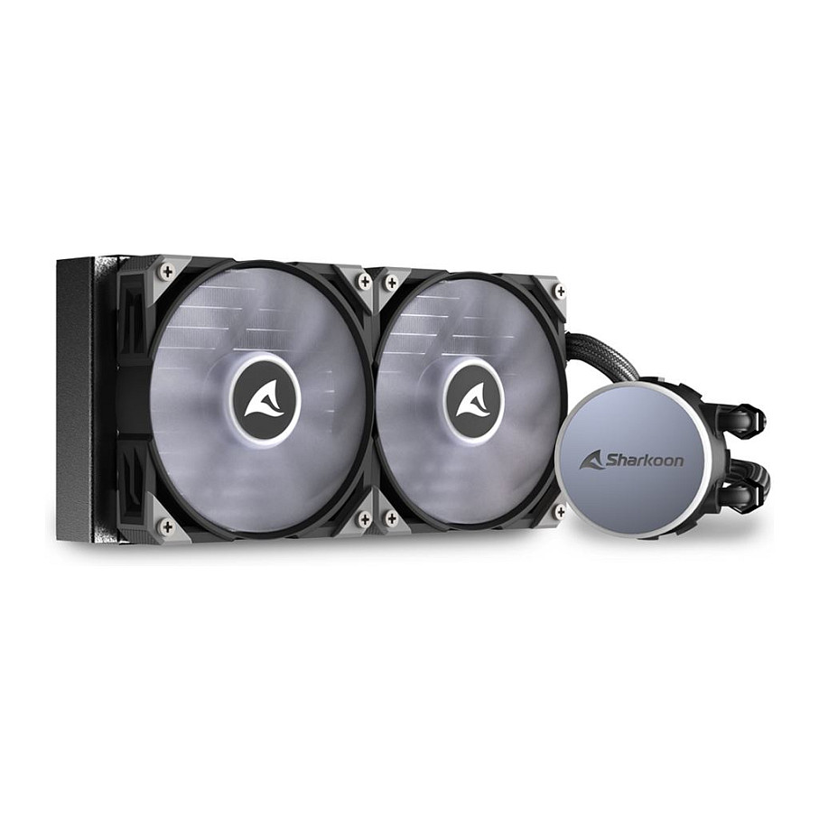 Ftohës për Procesor Liquid Sharkoon S70 RGB AIO 240mm e zezë - 2
