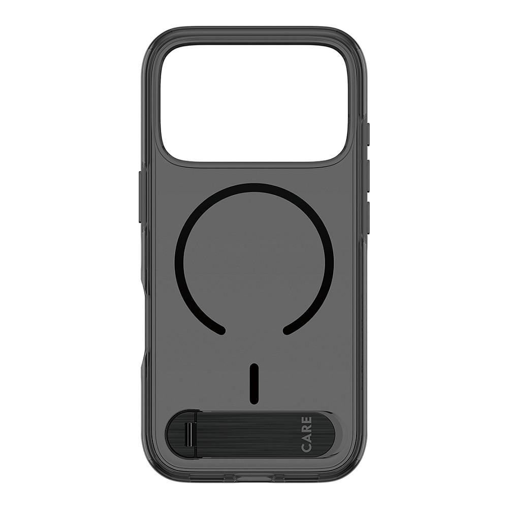 Aksesorë për telefon PanzerGlass CARE Kickstand / Smokey / iPhone 17 Pro / iPhone 18 Pro / MagSafe / Mbajtëse / Mbrojtje 4.8m - Transparente/Zezë - 3