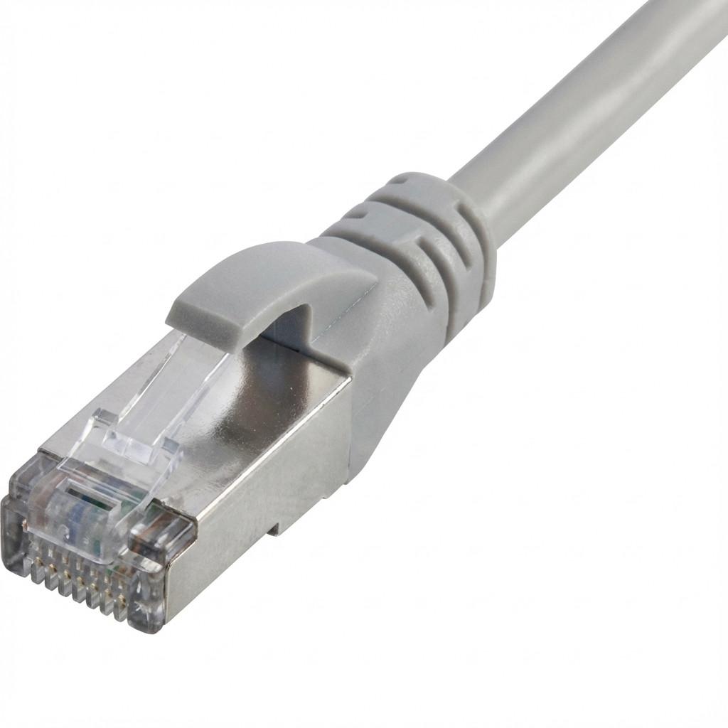 Kabllo për Rrjet Captiva 80277 / RJ45 - RJ45 / Cat.6A / 10 Gbit/s / 5 m - Gri