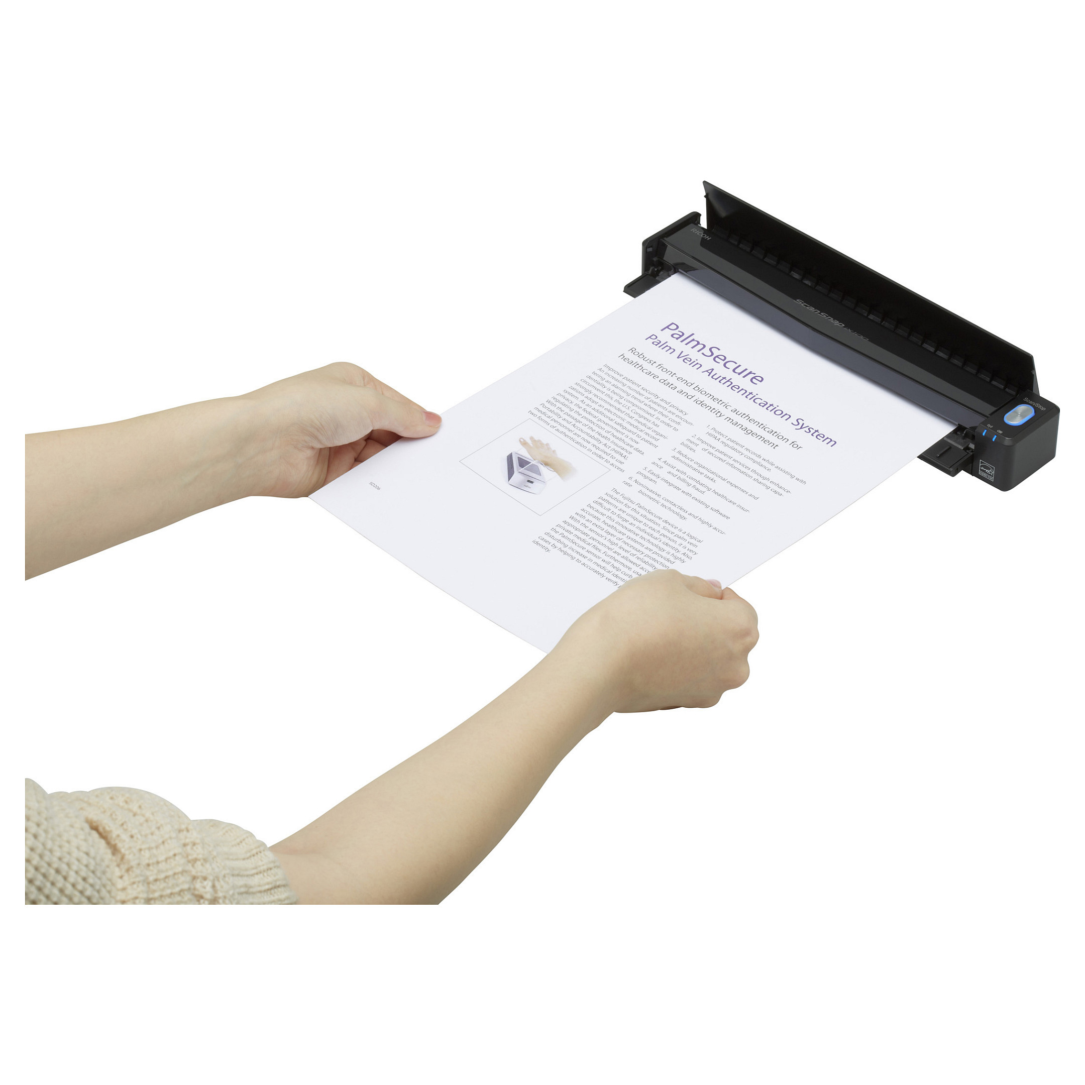 Skaner Ricoh ScanSnap iX100 / Mobile Document Scanner - Zezë - 9