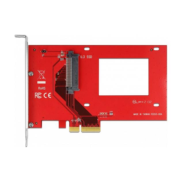 Kartë Zgjerimi PCI Express Delock 90071 / PCIe 4.0 x4 / 1x U.3 SFF-8639 / NVMe - 3