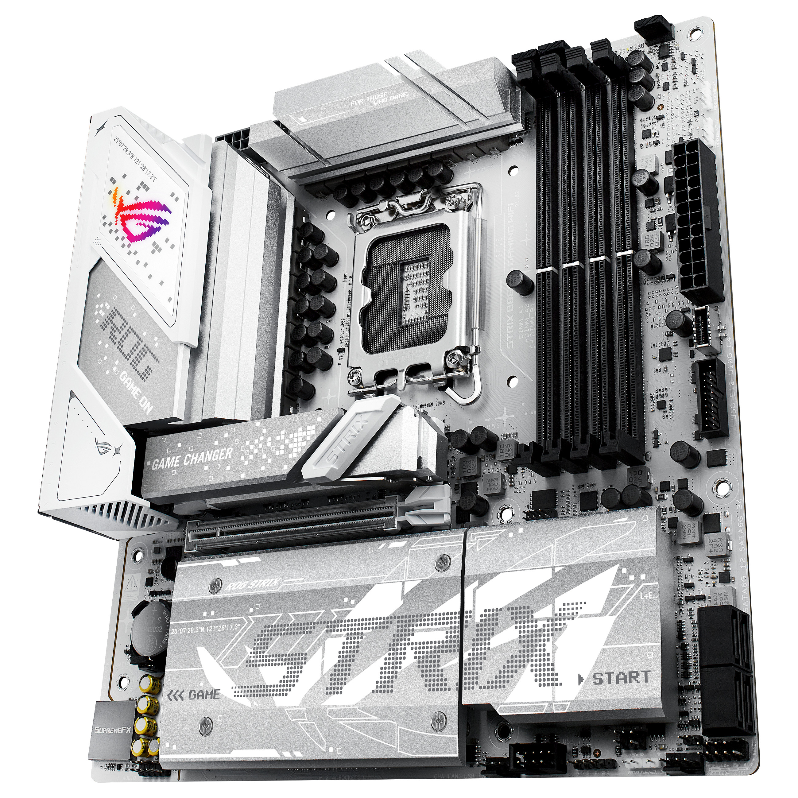 Pllakë Amë MB Intel LGA1851 ASUS ROG STRIX B860-G GAMING WIFI DDR5 - 3