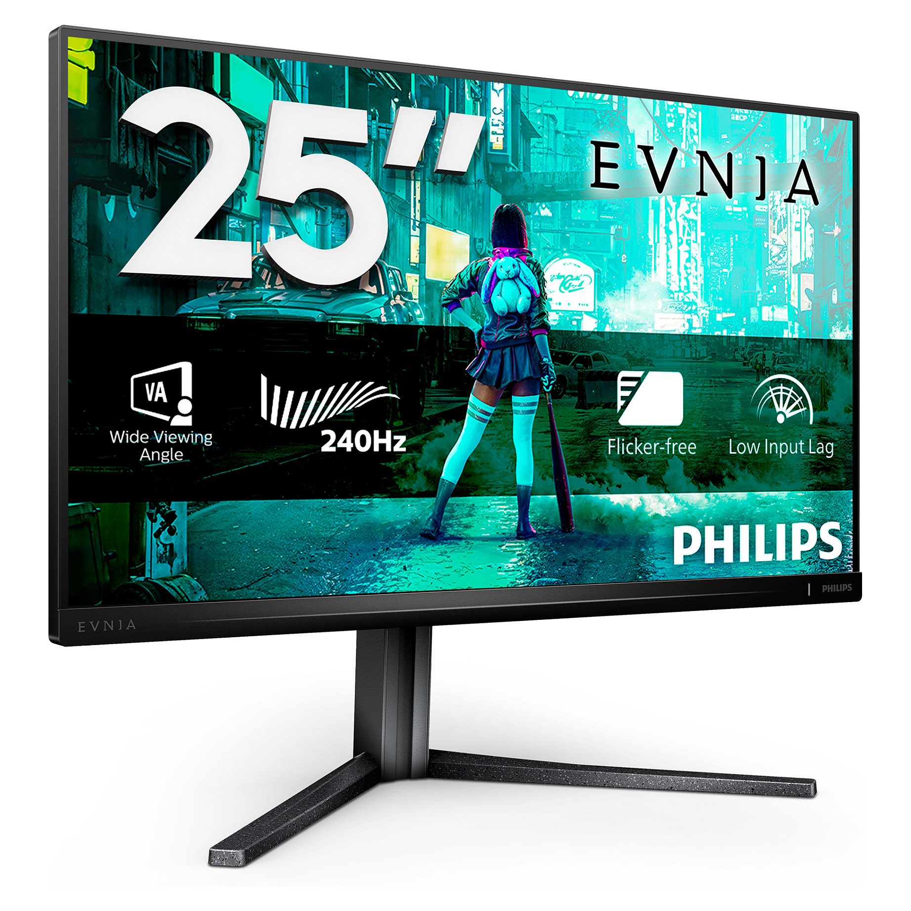 Monitor Gaming Philips Evnia 25M2N3200W/00 / 24.5" / Full HD LCD VA / 240Hz / 1 ms / HDMI+ DisplayPort+ VESA / Zezë - 16