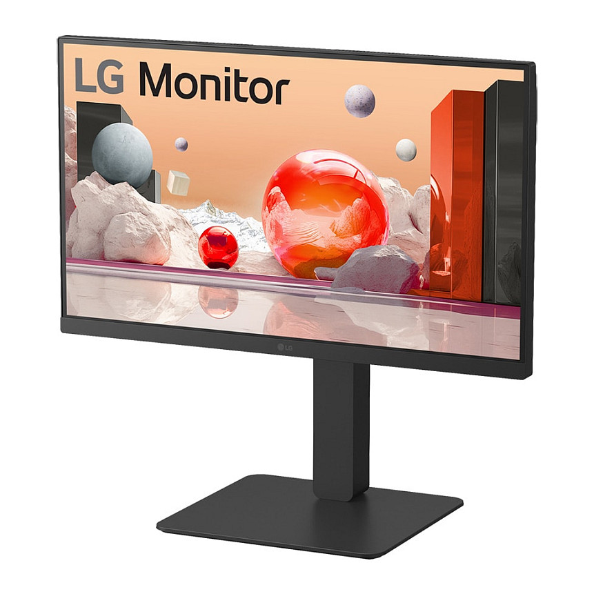 Monitor LG 24BA650-B / 24" / Full HD IPS / LED / 100 Hz / 5 ms / HDMI+USB+DP+HDCP - Zezë - 4