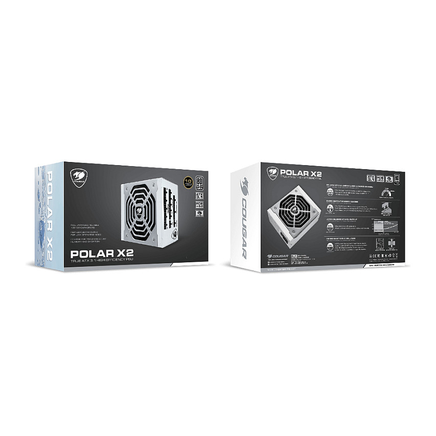 Furnizues Energjie PSU 1050W COUGAR POLAR X2 / 1050W / ATX 3.1 Power Supply / 80 Plus Platinum / Modular - 7