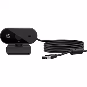 Kamerë HP 325 FHD / Full HD / 1080p / 5MP / Auto-Light Correction / Microphone / USB-A – Zezë