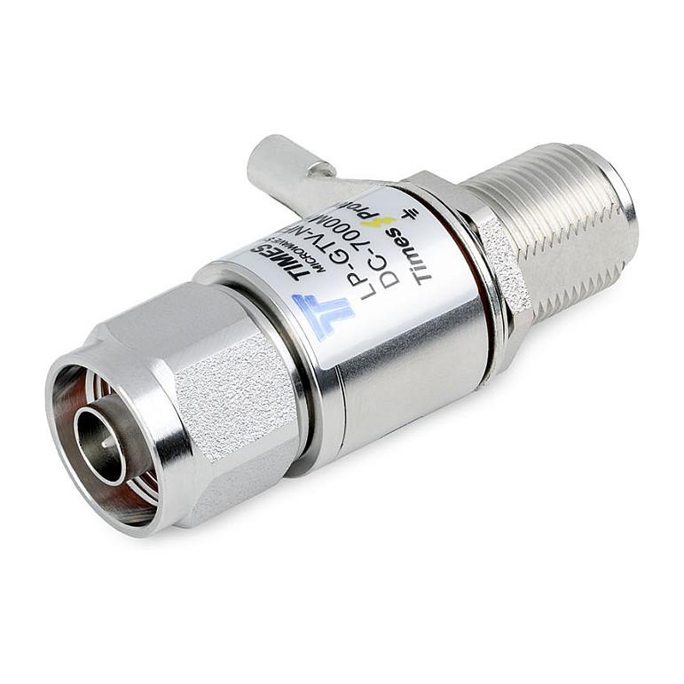 Mbrojtës nga Mbitensioni për Antenë LANCOM AirLancer SurgeProtect 61257, 2.4–7 GHz, N-Plug/N-Jack - Argjend - 2