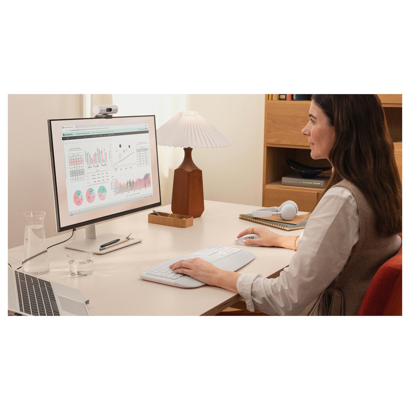 Maus pa Kabllo Logitech Signature Comfort Plus M850 L / Optik / 4.000 DPI / 6 Butona / Bluetooth - Bardhë - 5