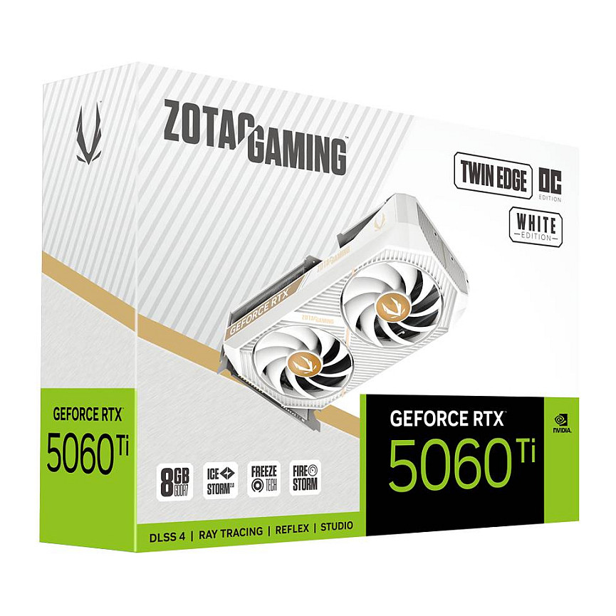 Kartelë Grafike NVidia Zotac Twin Edge OC RTX 5060 Ti / 8GB GDDR7 - 7