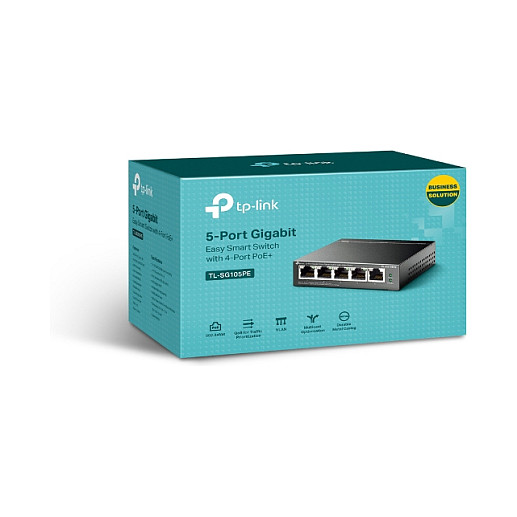 Switch TP-LINK TL-SG105PE, POE 5 porte - 4