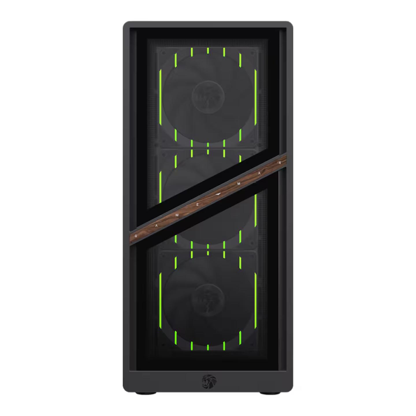 Kompjuter Gaming HYRICAN AERIS 8123, Ryzen 7 5700X, 16GB DDR4, 1TB, Radeon RX 9070 16GB - Zezë - 2