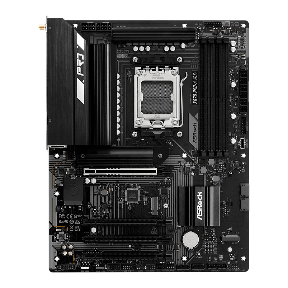 Pllakë Amë AMD AM5 ASRock X870 Pro‑A WiFi / ATX / DDR5 / HDMI - 3